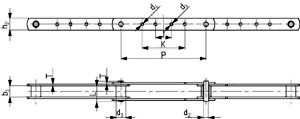 Цепь PHC 3939-B43X1FT
